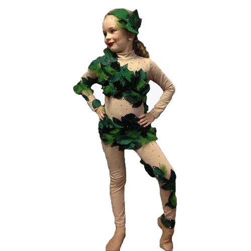 Heidi's Poison Ivy Costume